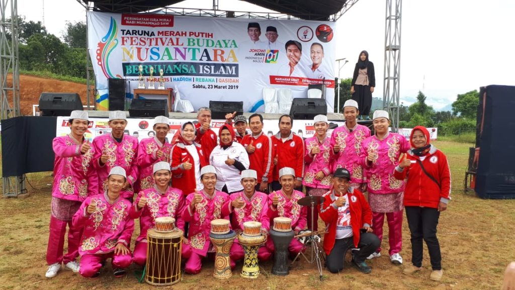 Relawan TMP Peringati Isra Miraj dan HUT ke 11 di Hambalang