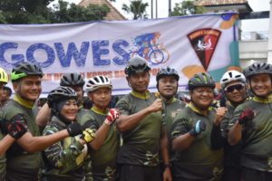Weekend, Gowes, Kapolda Jabar