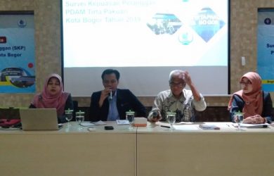 Konfrensi Pers SB IPB Sekoalah Bisnis IPB, Perumda Tirta Pakuan