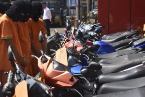 Pelaku Curanmor 16 Sindikat Pelaku Curanmor dan Barang Bukti, Diamankan Polres Bogor