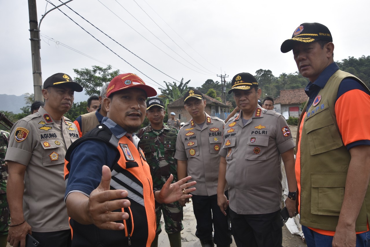 Wakapolri, BNPB, Bencana, Sukajaya, Cigudeg
