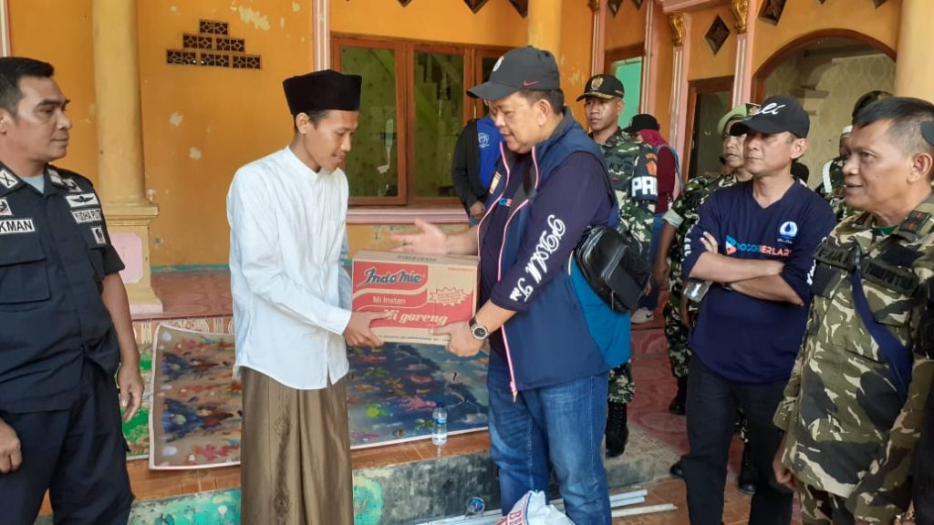 Dirut Perumda Rirta Pakuan, Deni Surya Senjaya, Bantuan, Bencana, Sukajaya