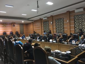 Serikat buruh, Audiensi, ruu omnobus law, dprd kabupaten bogor