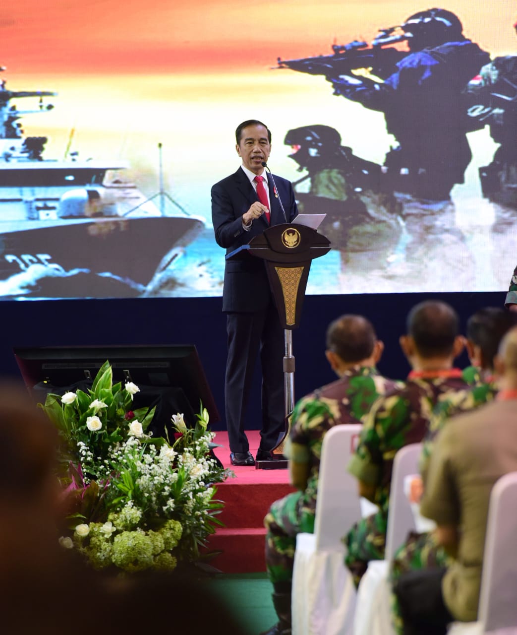 Presiden Jokowi Rapim Kemhan, NKRI Harga Mati