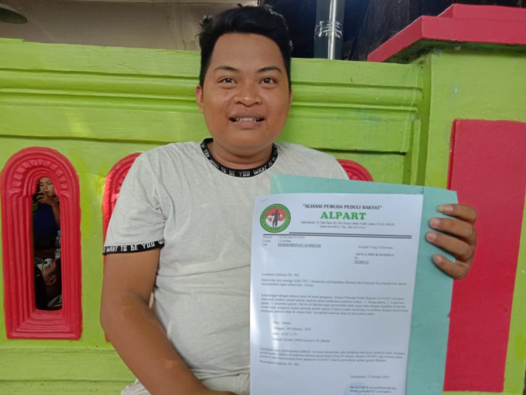 Basri Pamekasan Harga Garam, Aktivis HMI, Pamekasan, Surati DPR RI