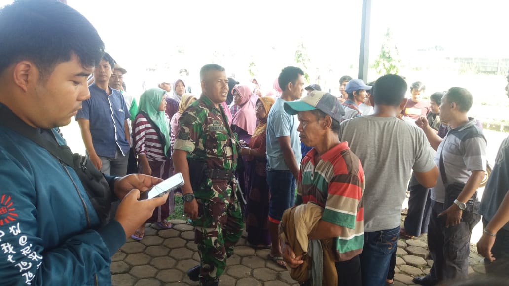 Sebabkan banjir, Warga Ciherang protes ke perumahan bumi kartika dramaga