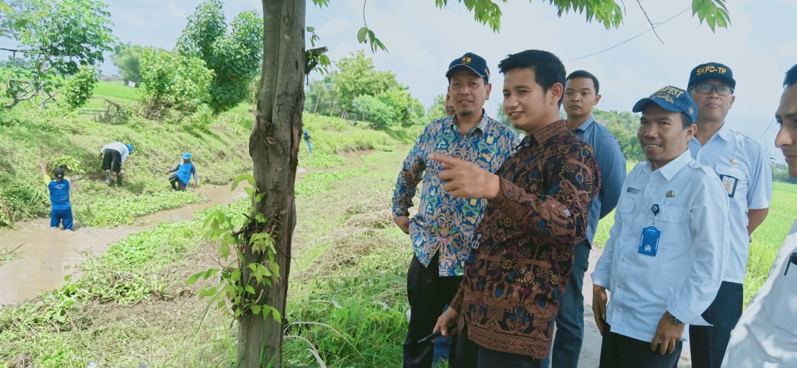 Kemen PUPR, Mengecek saluran Irigasi, dompet dhuafa