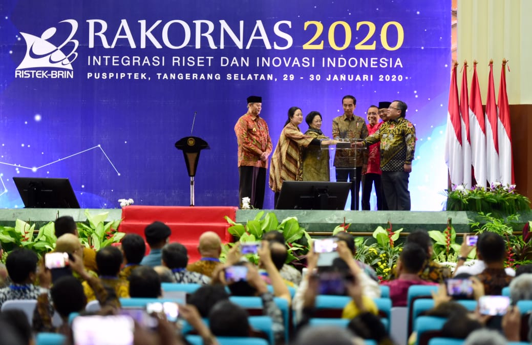 Presiden Jokowi, Rakernas BRIN, Riset