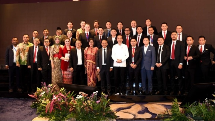 Pelantikan BPP HIPMI HIPMI, Presiden, Joko Widodo