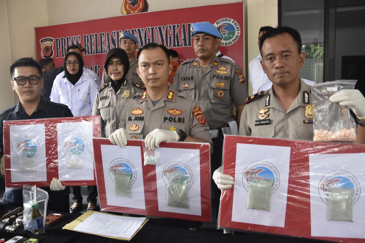 Polres Bogor, Peredaran Ekstasi, Napi Lapas Gunung Sindur