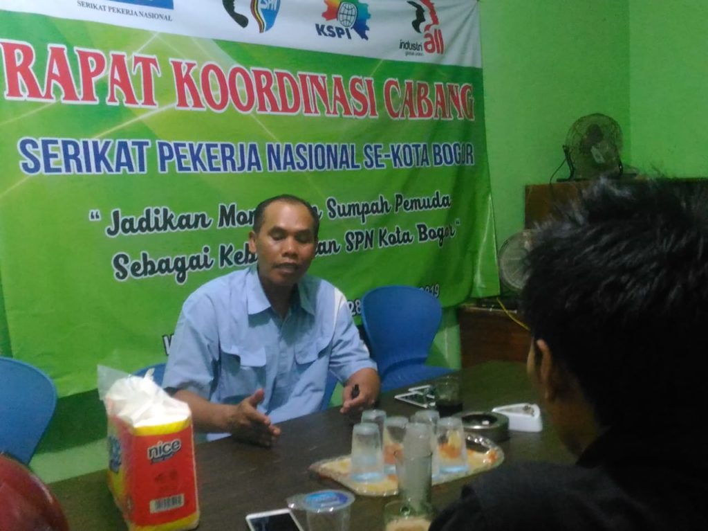 Serikat Buruh, SPN Kota Bogor, Omnibus Law