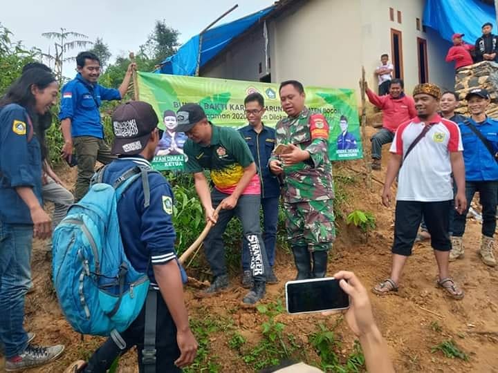 Karang Taruna Bogor Karang Taruna Kabupaten Bogor, Bencana, Sukajaya