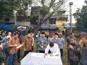 Bima Arya, Empang Walikota Bogor, Bima Arya, Peletakan Batu Pertama, Alun Alun Empang