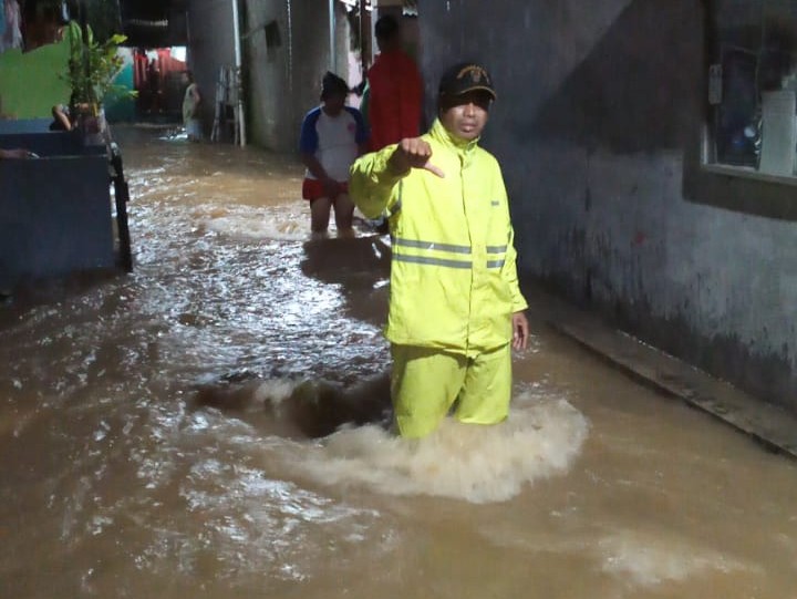 Banjir Kampung Keramat Banjir, Bogor Utara, Bencana, BPBD, Kota Bogor
