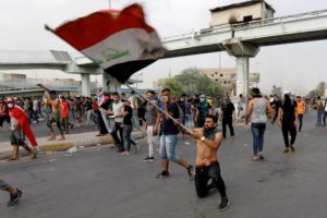 Demonstran Iraq