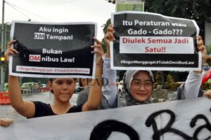 Tolak RUU Cipta Kerja GMNI Bogor, RUU, Cipta Kerja,, Omnibus Law