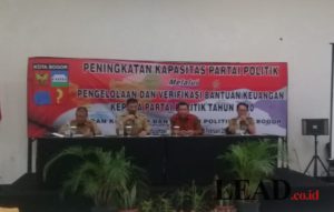 Kesbangpol Kota Bogor Kesbangpol Kota Bogor, Bantuan Dana, Parpol