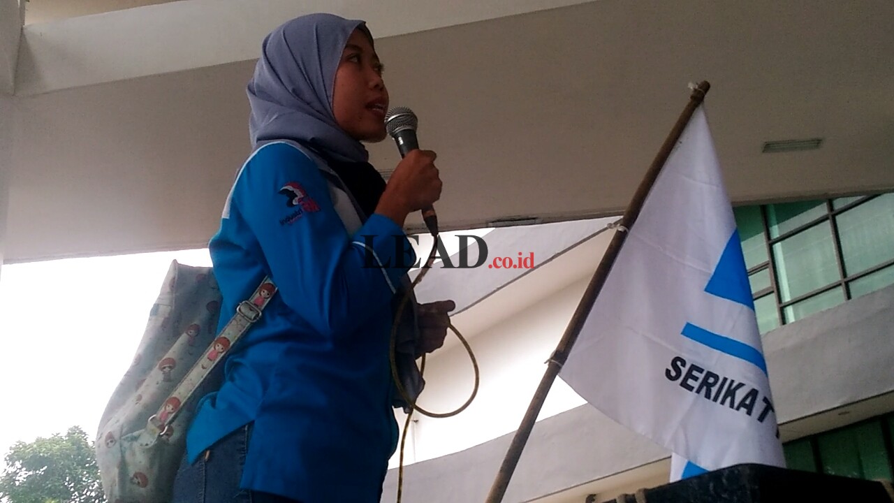 Buruh, SPN, Orasi, DPRD Kota Bogor, Omnibus Law