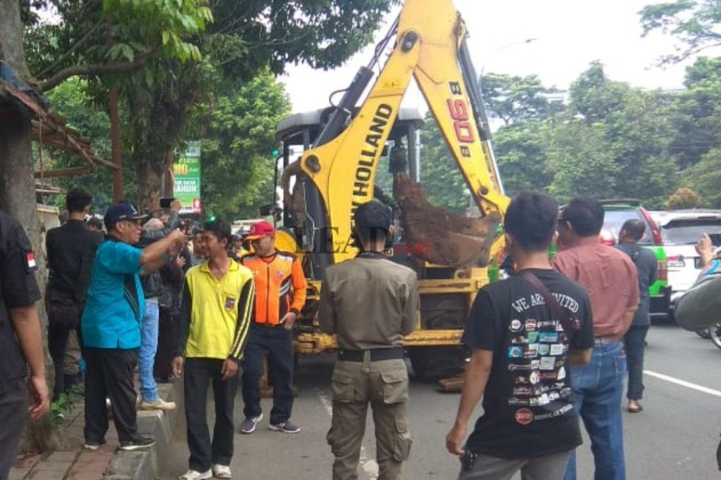Penertiban, PKL, Posko Ormas, Bogor Barat
