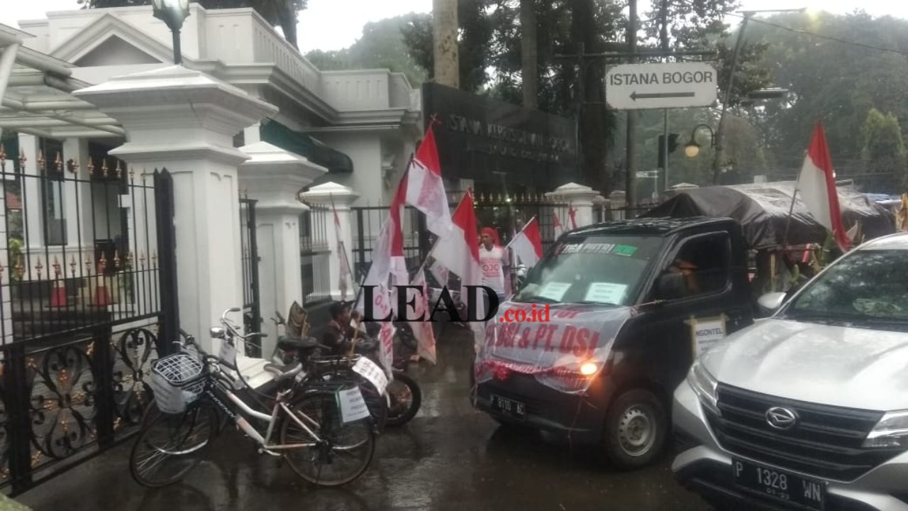 Demo istana Bogor, Tambang Emas, Gunung Salakan
