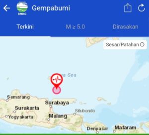 Infografis BMKG BMKG, Gempa Bumi, Mag:6.3, Bangkalan, Madura