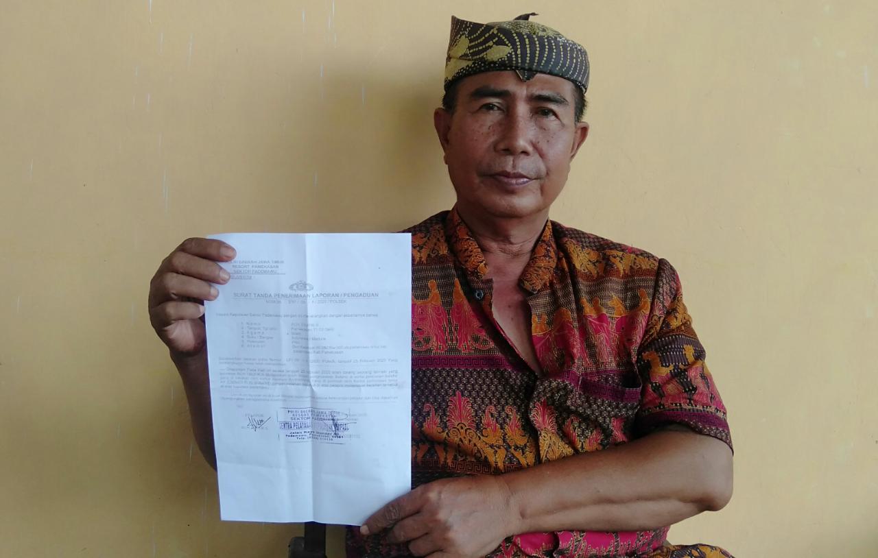 Kasun Kwanyar, Pamekasan, Dilaporkan, Polisi