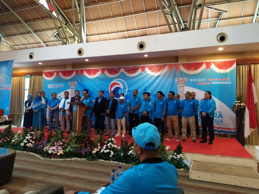 Gelora Kota Bekasi Pengukuhan, Gelora, Kota Bekasi, Konsolidasi