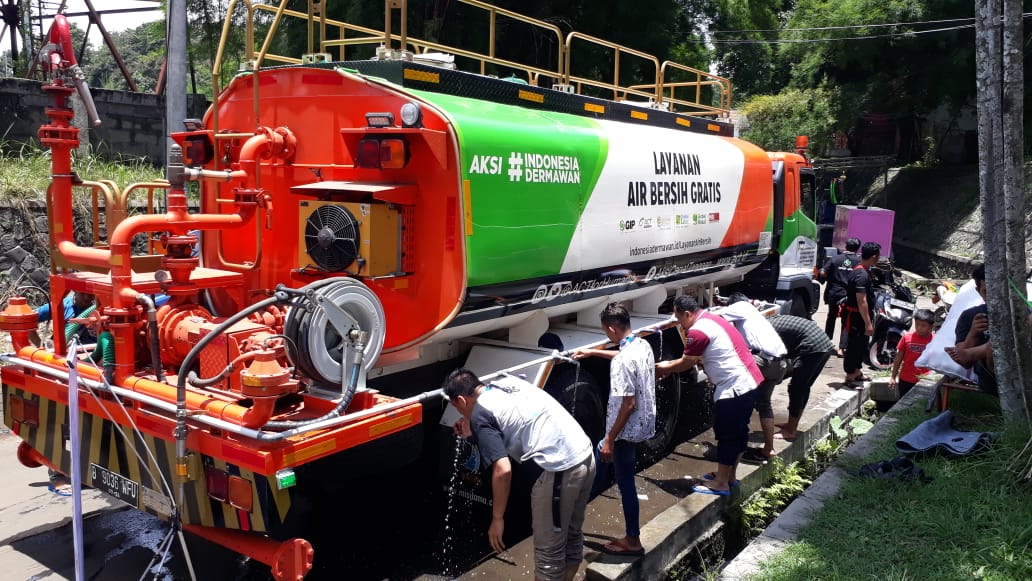 ACT Bogor, Muslim Weekland, Water Truck