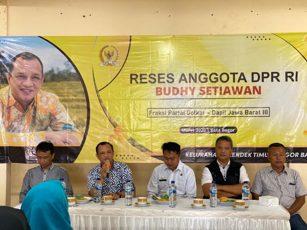 Budhy Setiawan Budhy Setiawan, Reses, Pertanian Kota Bogor