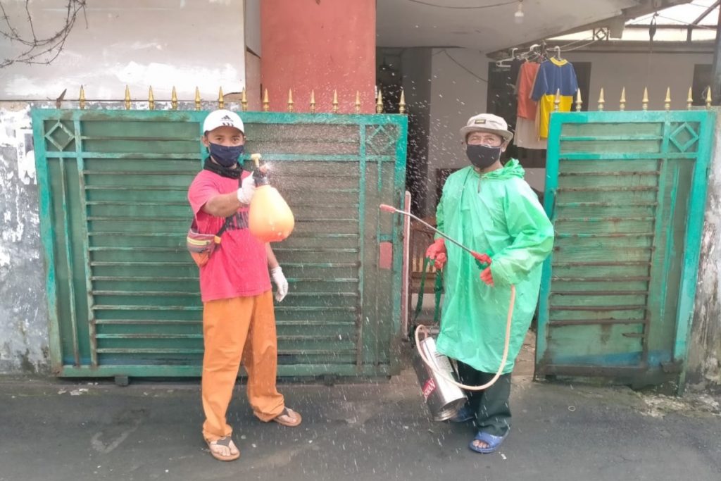 Abah Juih Warga Ciawi Warga Ciawi, Sterilisasi, Disinfektan