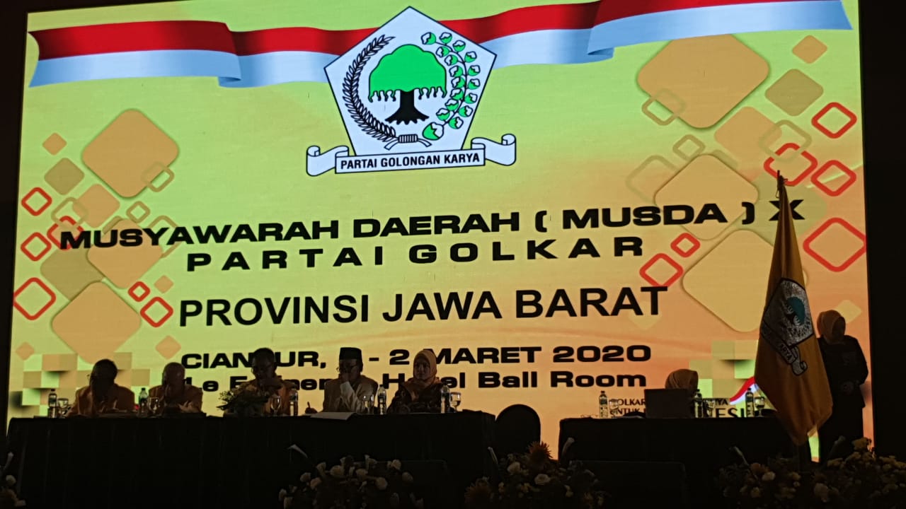 Pembukaan, Musda X, Golkar, Jabar