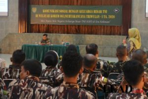 Korem 061/Sk Korem 061/Sk, Silaturahmi, Komunikasi, Sosial
