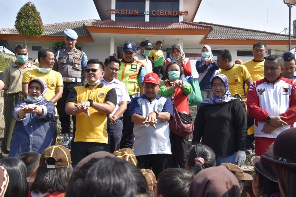 Kapolres Bogor, Bupati bogor, Sosialisasi, Corona
