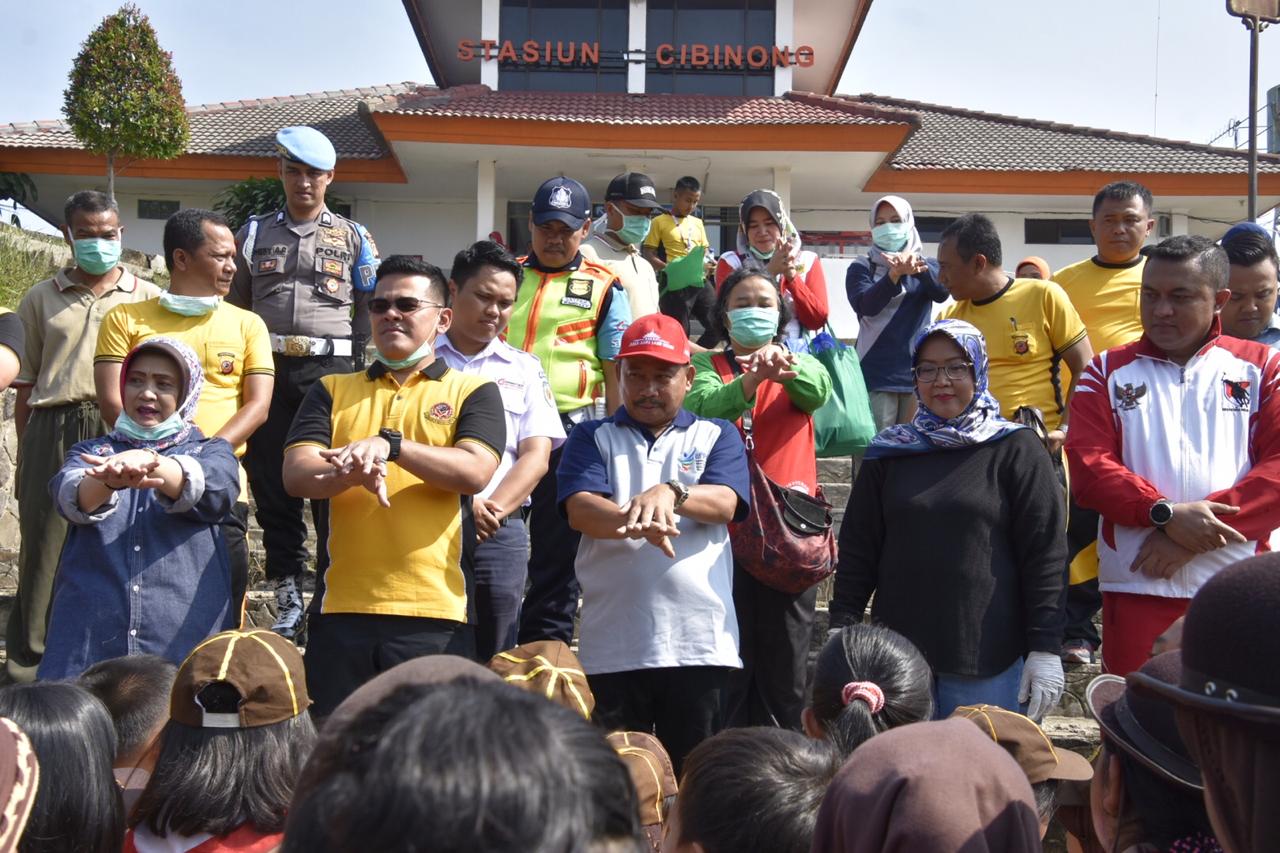 Kapolres Bogor, Bupati bogor, Sosialisasi, Corona