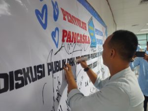 DPD Mapancas Kota Bogor, Deklarasi, penandatanganan