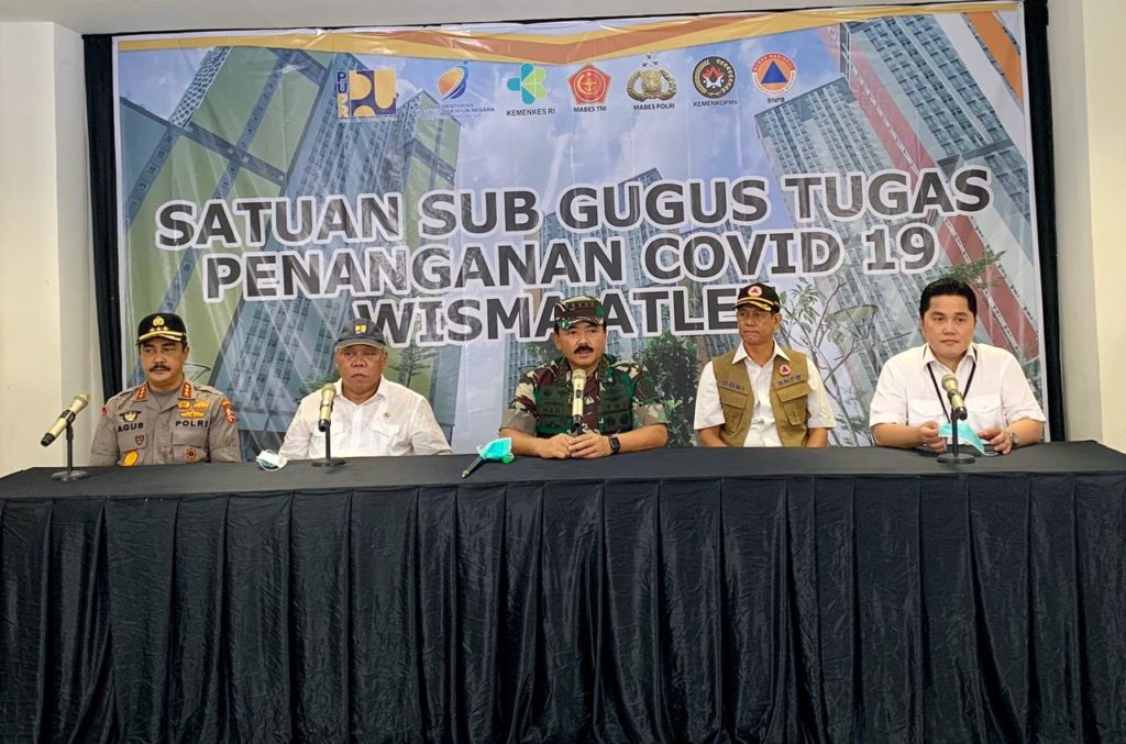 BUMN, BNPB, Panglima RS Darurat, COVID19, Corona
