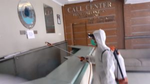 Tirta Pakuan Tirta Pakuan, Covid19, Disinfektan