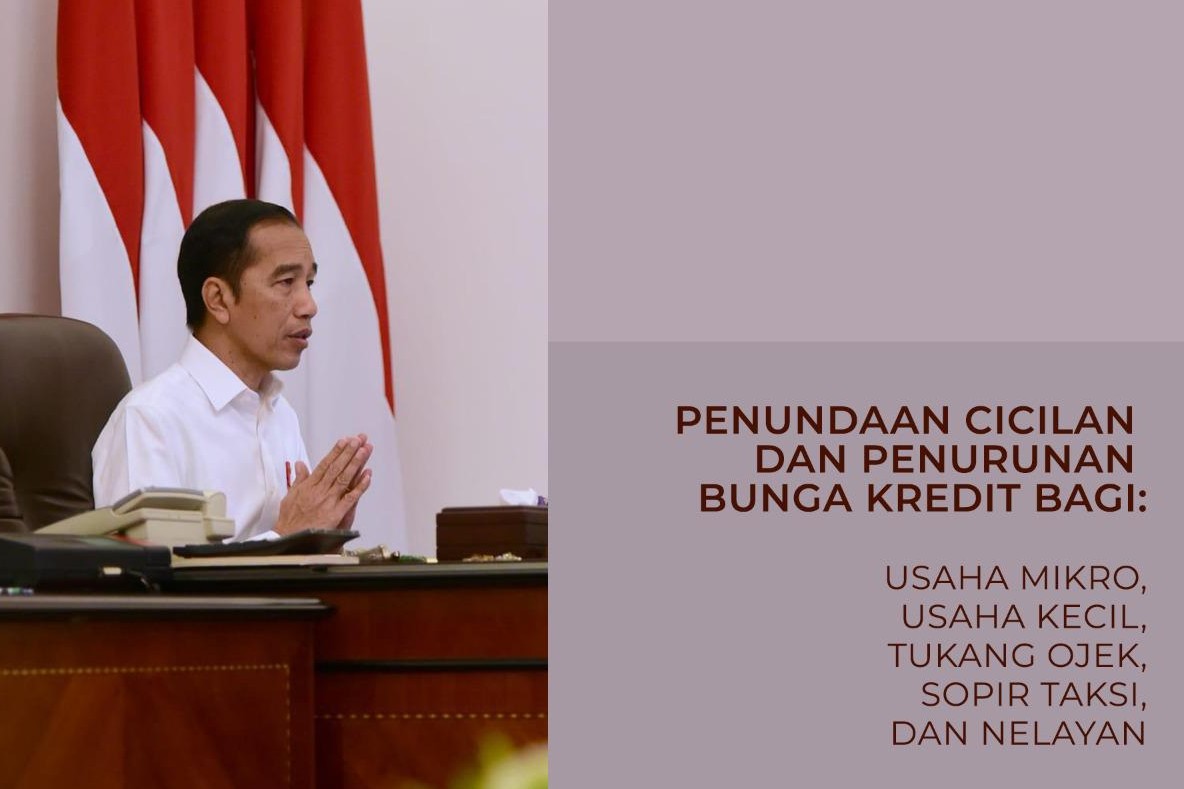 Presiden Jokowi, Corona, Daya Beli, Cicilan, Kredit
