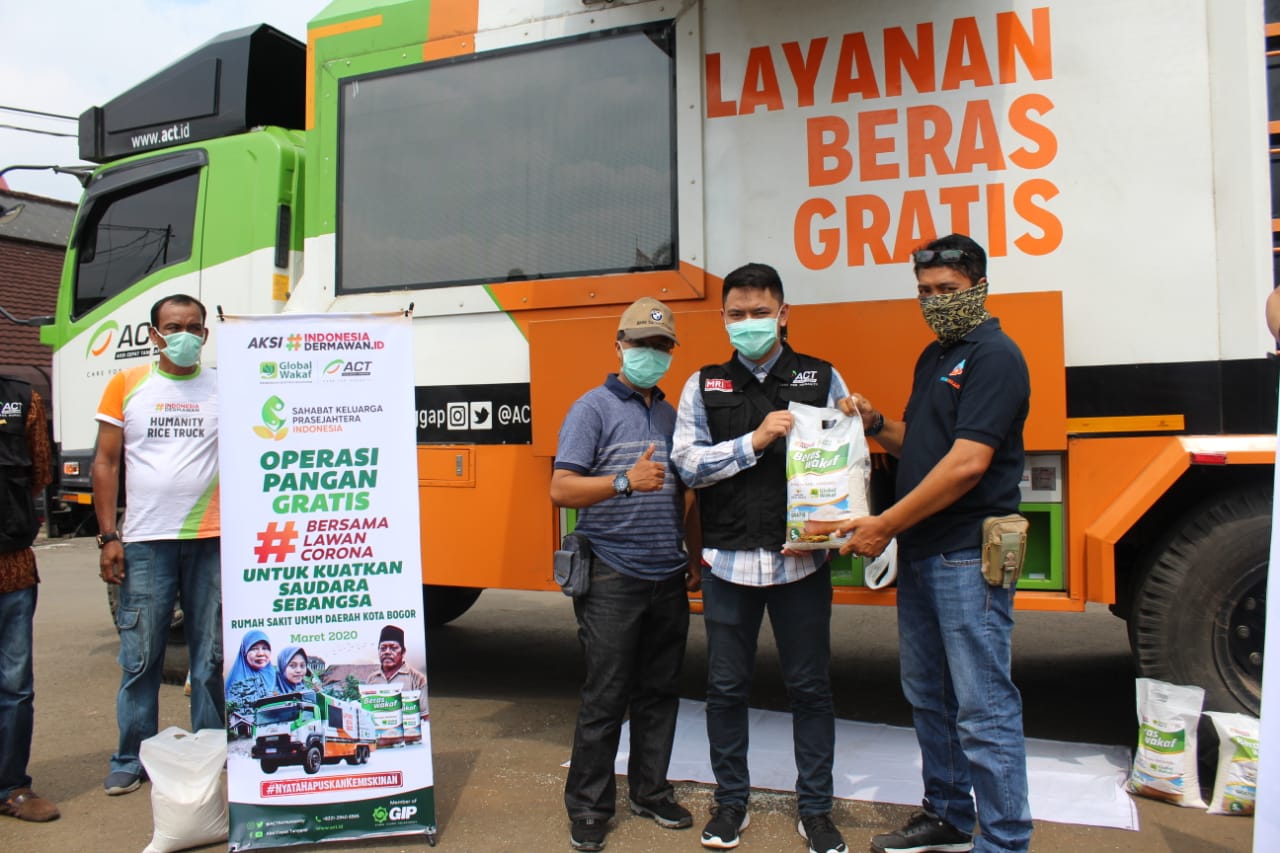 ACT Bogor, Operasi Pangan, RSUD Kota Bogor