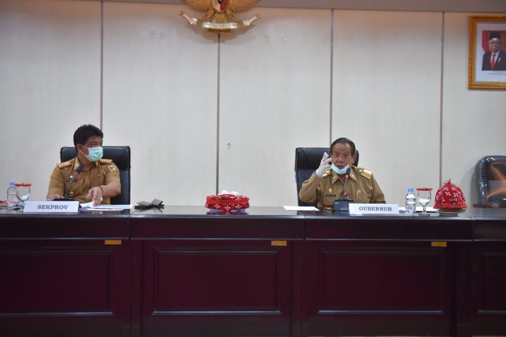 Gubernur Sulteng Gubernur Sulteng, Covid-19, Sosialisasi