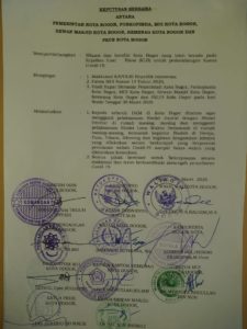 Keputusan Bersama, Pemkot Bogor, COVID-19