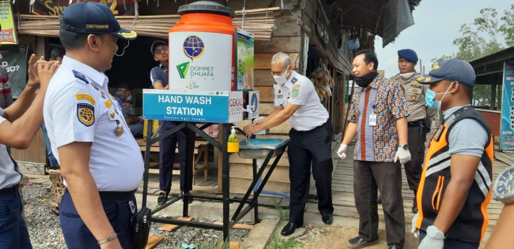 Dompet Dhuafa Riau Dompet Dhuafa, Riau, Stasiun Cuci Tangan
