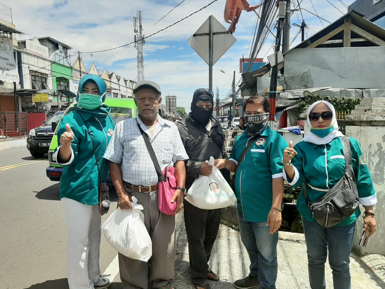 Gas Bogor, Social Distancing, Sembako, Covid-19