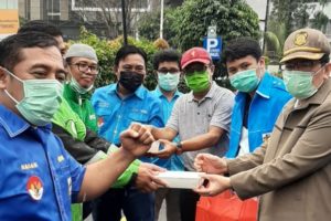 KNPI Jakbar KNPI Jakbar, Bantuan Sosial, Covid-19