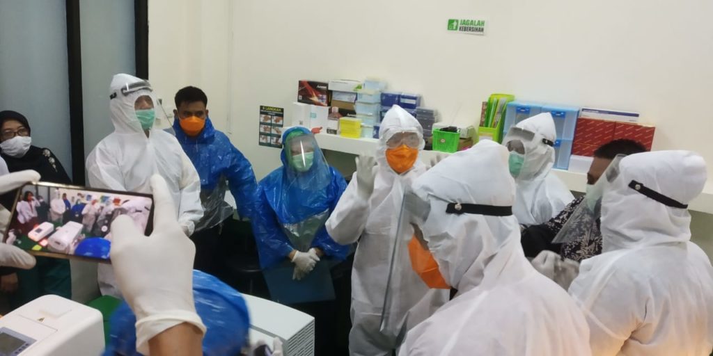 Longki Djanggola, Gubernur Sulteng, Labkes, Swab Test