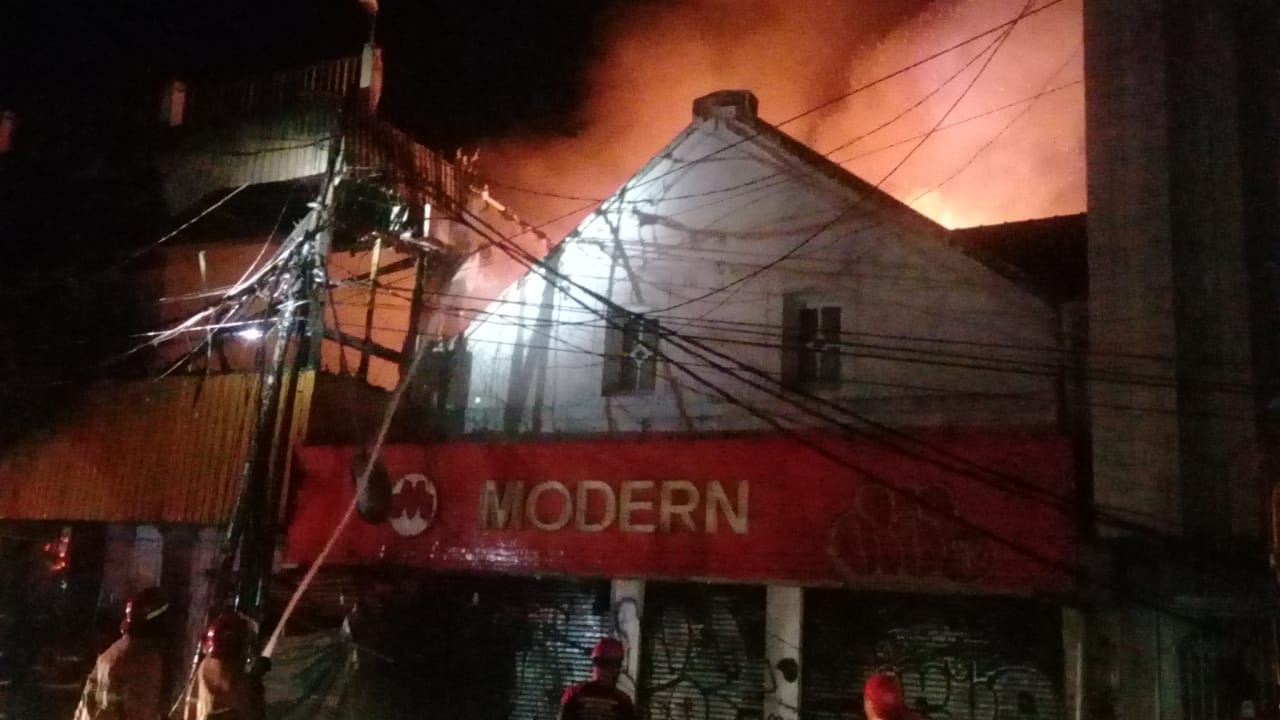 Kebakaran, Jalan Merdeka