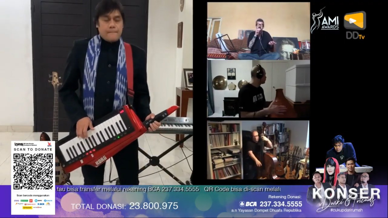 Konser Amal #CukupDariRumah Dompet Dhuafa, RS Kontainer
