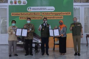 Ridwan Kamil Gubernur Jabar MoU, Pegadaian, Bulog, PT Pos
