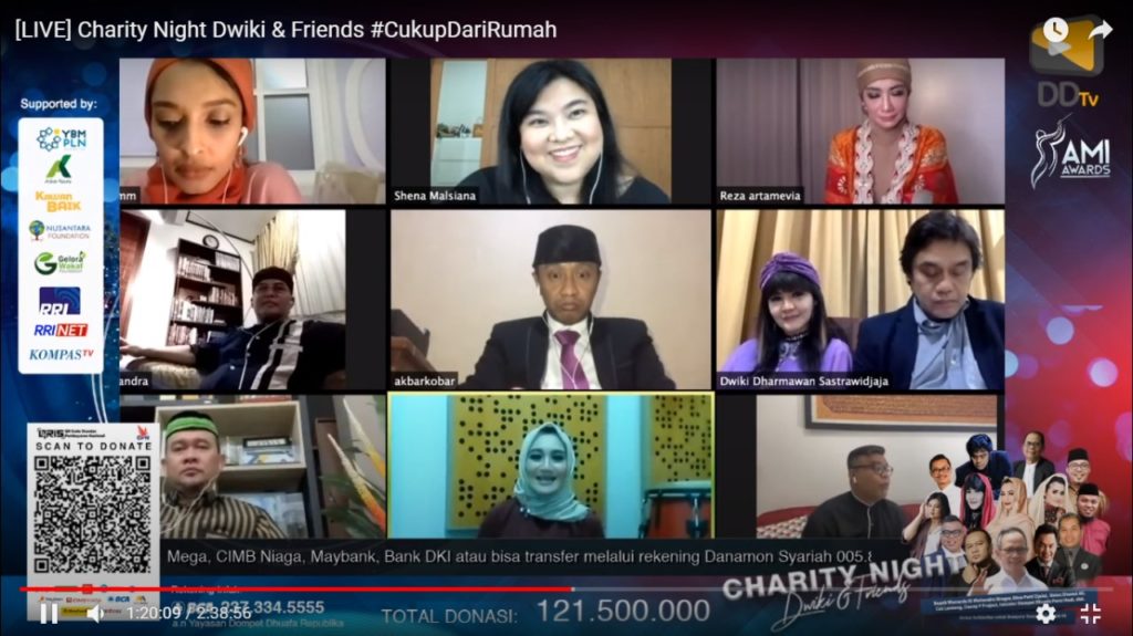 Charity Nights, Dompet Dhuafa Charity Nights, Dompet Dhuafa, Covid-19