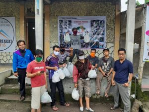 Relawan, Covid-19, Sembako